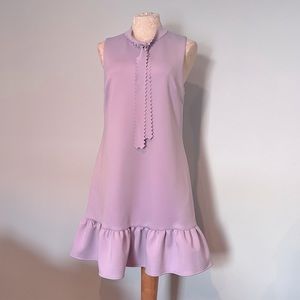 Betsey Johnson lavender drop waist dress
